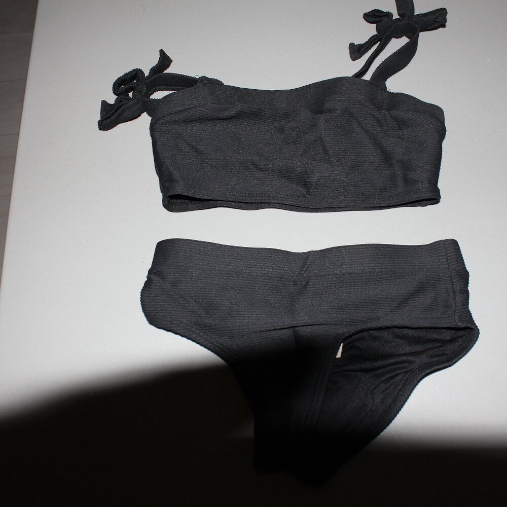Black Old Navy 2 Pcs Bikini Swimsuit Size Small